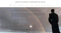 Desktop Screenshot of mountpleasantmusic.org